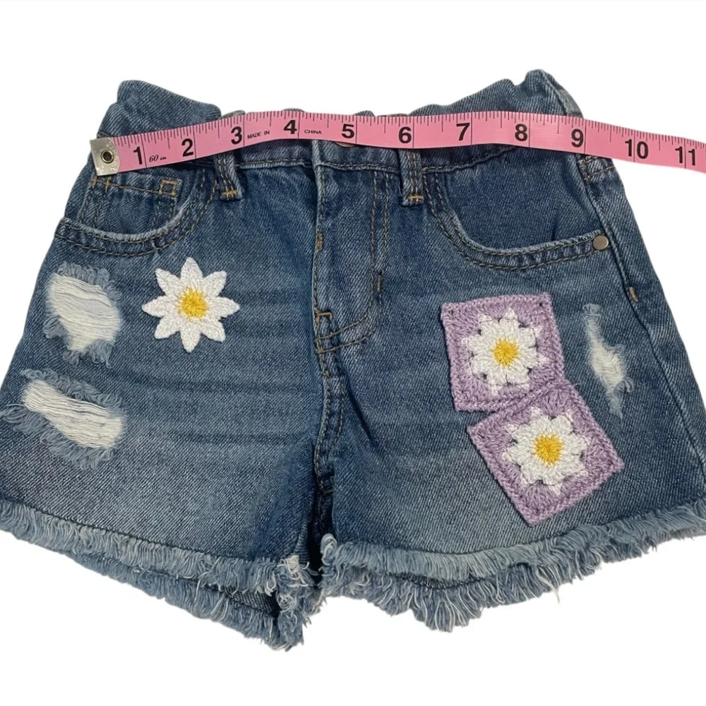 The Children’s Place and Wonder Nation Denim and White Girls Shorts Set